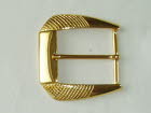 B - Obi Belt Buckle 40mm Bright Gold Colour