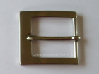 Brushed Silver Colour Belt Buckle 40mm b